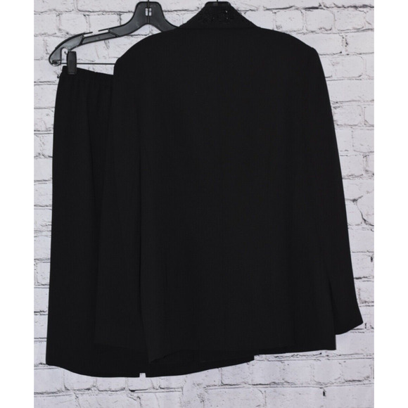 FRANK USHER Couture Evening Special Occasion Skirt Jacket 2pc Suit Size 8 - Picture 4 of 11